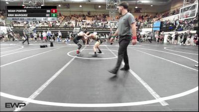 140 lbs 2nd Place - Noah Porter, Shelton Wrestling Academy vs Erik Marquez, OKC Saints Wrestling