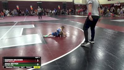 B-5 lbs Quarterfinal - Knox Brymer, USA MAT CLUB vs Gannon Brunner, Indee Mat Club