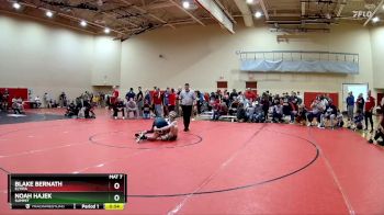 126 lbs Cons. Round 1 - Noah Hajek, Summit vs Blake Bernath, Elyria