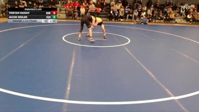 132 lbs Round 1 (16 Team) - Jacob Weiler, Kearney vs Tristan Haight, Bellevue West