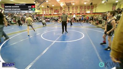 84 lbs Rr Rnd 3 - Hunter Jackson, Locust Grove Youth Wrestling vs Hayden Stanford, Salina Wrestling Club