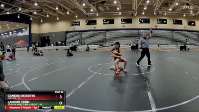 84-86 lbs Round 2 - Camden Roberts, Cap City vs Landon Chen, Scanlan Wrestling Academy