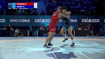 67 kg 1/8 Final - Morten Thoresen, Norway vs Marlen Asikeev, Kyrgyzstan