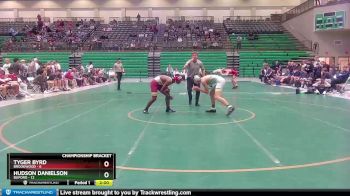 138 lbs Quarterfinals (8 Team) - Tyger Byrd, Brookwood vs Hudson Danielson, Buford