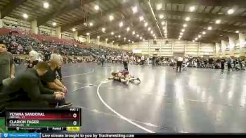 155 lbs Round 2 (6 Team) - Ylyana Sandoval, Oregon vs Clarion Fager, Utah Black