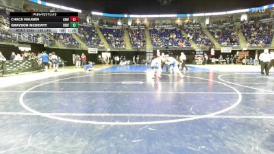136 lbs Consy 1 - Chace Haugen, Central York vs Graydon McDevitt, Fort LeBoeuf
