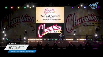 Maryland Twisters - Sunshine [2024 L1 Tiny - Novice - Restrictions Day 1] 2024 Champion Cheer and Dance Grand Nationals