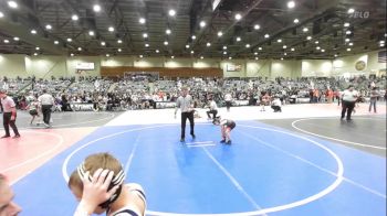 62 lbs Consi Of 16 #2 - Luke Novich, Silver State Wr Ac vs Luke Farrow, Carson Bulldogs