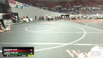 6A-106 lbs Cons. Round 2 - Curran Smeller, Cleveland vs Theodore Vohs, Roosevelt