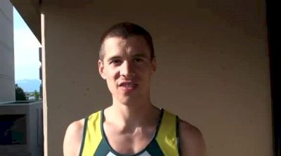 Ryan Foster after first sub 3:40 race at Harry Jerome International Track Classic 2011 Interview