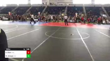 182 lbs Quarterfinal - Mariah Aldape, Dog Pound vs Kaley Rice, Threshold WC