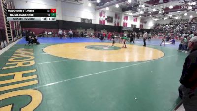 125 lbs Champ. Round 2 - Naima Hagadorn, Thousand Oaks vs Maddison St Aubin, Grand Terrace
