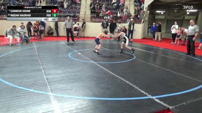 90_B lbs Round Of 32 - Connor Howe, Scranton vs Nezar Haddad, Parkland