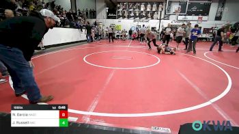 105 lbs Semifinal - Noah Garcia, Wagoner Takedown Club vs Jaxson Russell, Salina Wrestling Club