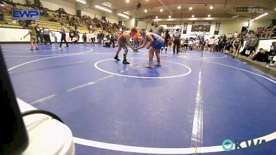 160 lbs Rr Rnd 5 - James Hartley, Vinita Kids Wrestling vs Gabriel Bowman, Skiatook Youth Wrestling