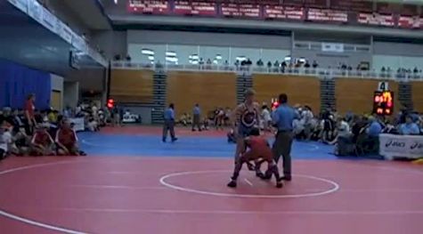 John Meeks  (Iowa) vs. Bo Nickal (Texas) - National Team Duals in Oklahoma City