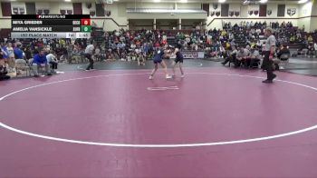 JV-8 lbs 1st Place Match - Miya Grieder, Benton Community vs Amelia VanSickle, Sumner-Fredericksburg