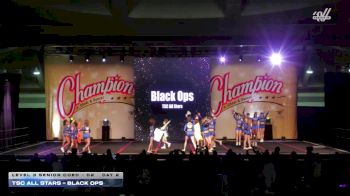 TSC All Stars - Black Ops [2025 L3 Senior Coed - D2 Day 2] 2025 Champion Cheer and Dance Grand Nationals