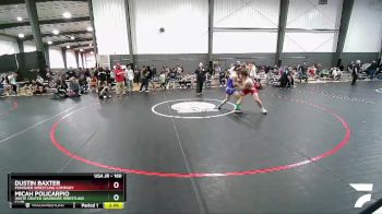 160 lbs 1st Place Match - Dustin Baxter, Punisher Wrestling Company vs Micah Policarpio, White Center Warriors Wrestling Club