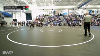 170 lbs Cons. Round 3 - Christiana Buckles-Camarillo, Wichita-West HS vs Annelise Elliott, Gardner Edgerton