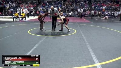 125 lbs Cons. Round 2 - Blake Vande Loo, Batavia WC vs Dennis Hawthorne, Urbana Tigers WC