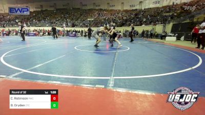 155 lbs Round Of 32 - Carter Robinson, Pawnee Wrestling Club vs Bryar Dryden, Chandler Takedown Club