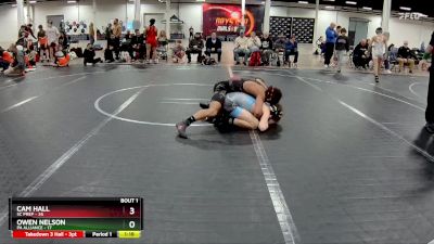 120 lbs Round 1 (4 Team) - Cam Hall, SC Prep vs Owen Nelson, PA Alliance