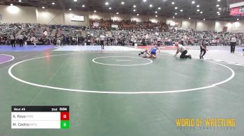 80 lbs Consi Of 16 #2 - George Jolley IV, MarcAurele Youth vs Scotty Freeman, Rancho Bernardo