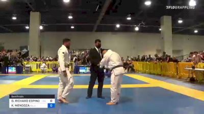 DOMINICK RICHARD ESPINOZA vs KEVIN MENDOZA 2021 American National IBJJF Jiu-Jitsu Championship