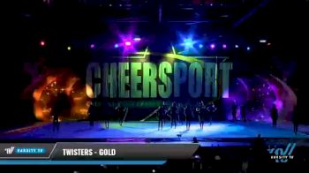 Twisters - Gold [2021 L5 Senior - Small Day 1] 2021 CHEERSPORT National Cheerleading Championship