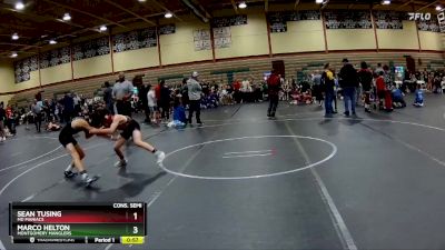 105 lbs Cons. Semi - Marco Helton, Montgomery Manglers vs Sean Tusing, MD Maniacs