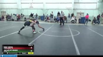 110 lbs Round 1 (8 Team) - Nicholas Arado, NCWAY vs Eric Orpin, Joker Squad