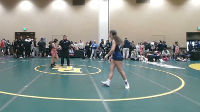 120 lbs Cons. Semis - Jasmine Guerra, Roosevelt Wrestling Club vs Mia Severino, Savage Wrestling Academy