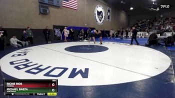 190 lbs Cons. Round 6 - Michael Baeza, San Dimas vs Richie Rios, Madera