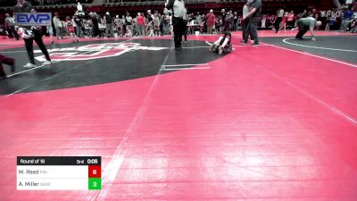 66 lbs Semifinal - Haze Mashburn, Collinsville Cardinal Youth Wrestling vs Luke Griffin, Muskogee Rougher Youth Wrestling