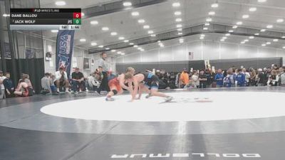 190 lbs Semis - Jack Wolf, Jack Pine Savage vs Dane Ballou