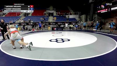 138 lbs Cons. Quarters - Anthony Delgado, NV vs Sammy Spaulding, NJ