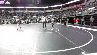 143 lbs Quarterfinal - Isabel Reyes, Shawnee Heights vs Aja Watson, Terminator Wrestling Academy