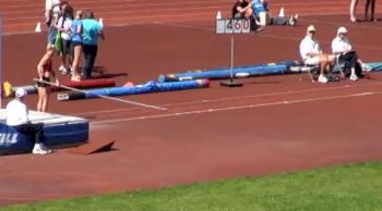 Mary Saxer pole vault 460 attempt 3