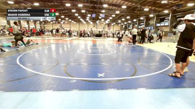 195 lbs Rr Rnd 3 - Steven Fatout, Claw & Conquer - HSB vs Mason Koberna, FORGE H/S 2 - HSB