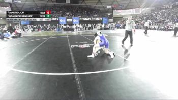 Boys 1B/2B 106 Cons. Semi - Dominick Sanchez, Forks vs Jake Bolich, Tonasket