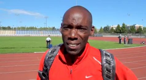 Khadevis Robinson feeling good after winning 800 at Victoria International Track Classic 2011