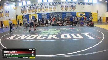 120 lbs Round 5 (8 Team) - Zavian Chaves, Westside Wrestling vs Dylan Lunsford, Black Hive