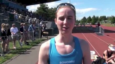 Nicole Sifuentes wins the 1500 at Victoria International Track Classic 2011