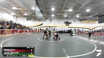 165 lbs Cons. Round 2 - Franco Zilla, Half Moon Bay vs Daniel Zertuche, Menlo-Atherton