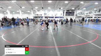 106 lbs Semifinal - Janiah Baez, Chicopee vs Abby Muller, Leominster