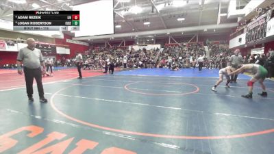 115 lbs Cons. Round 6 - Adam Rezeik, Livermore vs Logan Robertson, Eureka