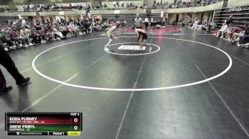 114 lbs Finals (8 Team) - Drew Pribyl, Northfield vs Koda Purney, Gale-Ett.-Tr./Mel.-Min.