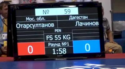 55 lbs semi-finals Otarsultanov vs. Lachinov