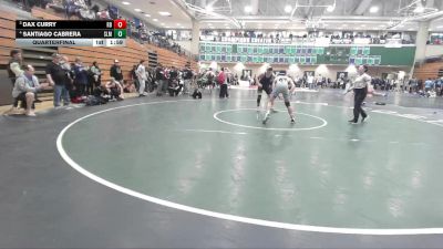 175 lbs Quarterfinal - Dax Curry, Rancho Bernardo vs Santiago Cabrera, Slam Academy